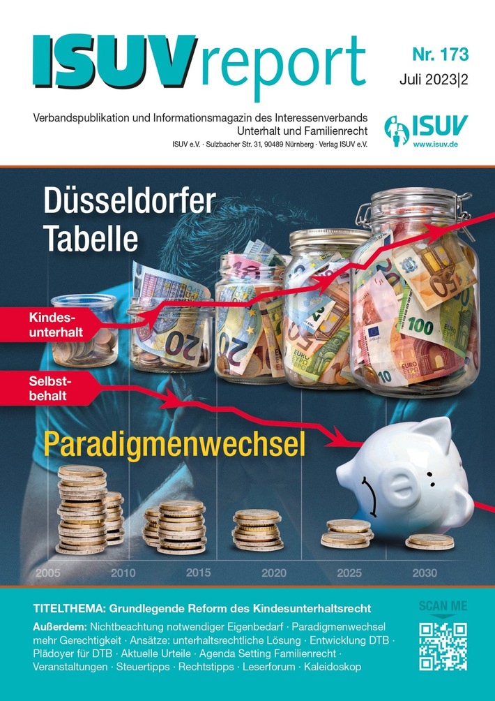ISUV-Report: Düsseldorfer Tabelle am Ende – Paradigmenwechsel