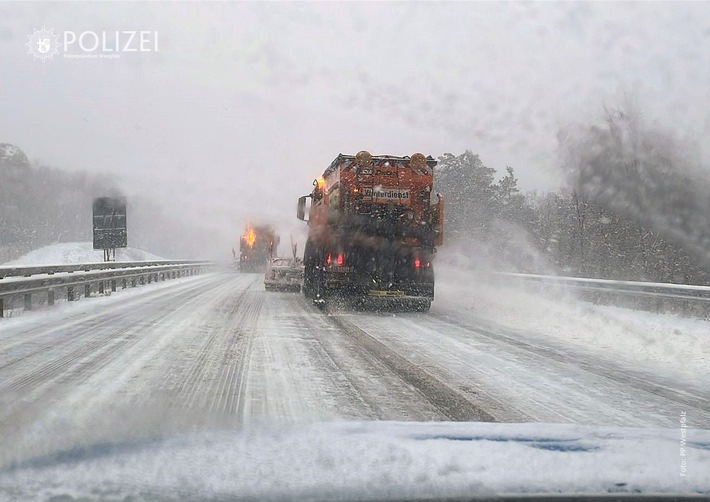 POL-PPWP: Polizeiliche Winter-Bilanz vom Donnerstag