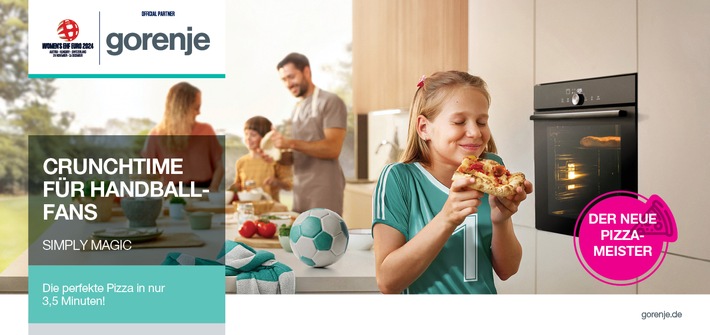 Crunchtime für Handballfans: Gorenje ist erstmals offizieller Partner der Women