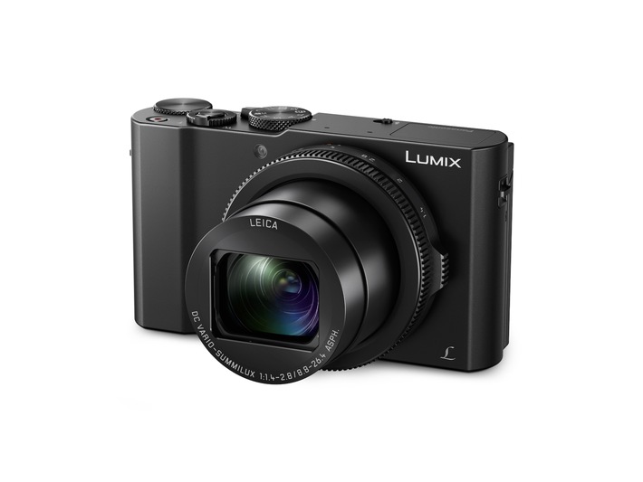 LUMIX LX15: Kompakter Lichtriese / Großer 1-Zoll-Sensor mit 20 Megapixeln, LEICA Summilux Objektiv  und 4K Foto/Video im eleganten Gehäuse mit Klapp-Touchscreen