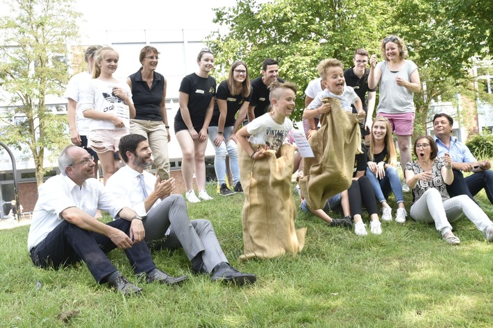 Azubi-Projekt  2018: Zelten mit der Münsterlandschule - Presseinformation