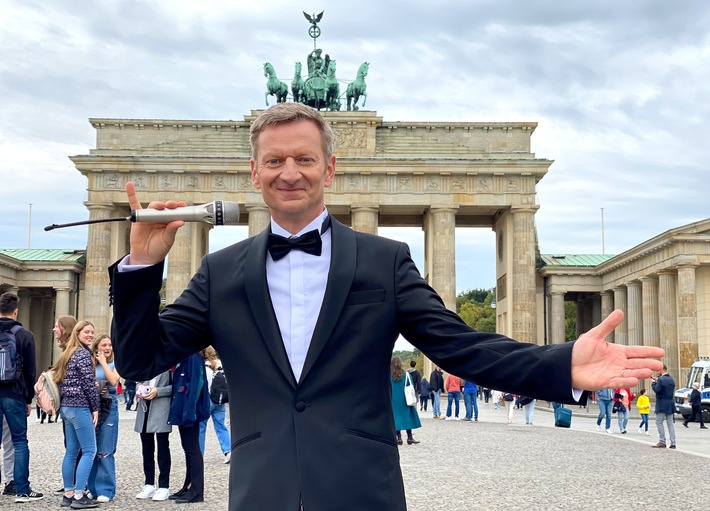 Michael Kessler macht Berlin zur Bühne: "Showtime, Herr Kessler" am 26. November im rbb Fernsehen