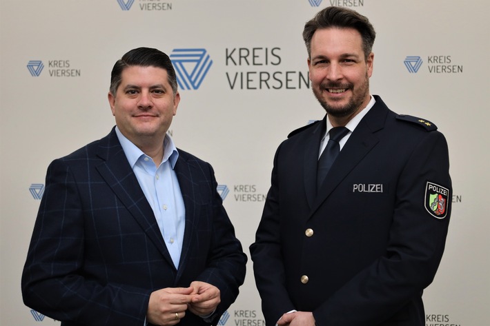 POL-VIE: Kreis Viersen: Neuer Leiter für die Direktion Gefahrenabwehr/Einsatz