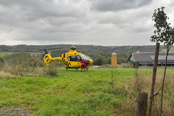FW-EN: Landeplatzsicherung für Rettungshubschrauber