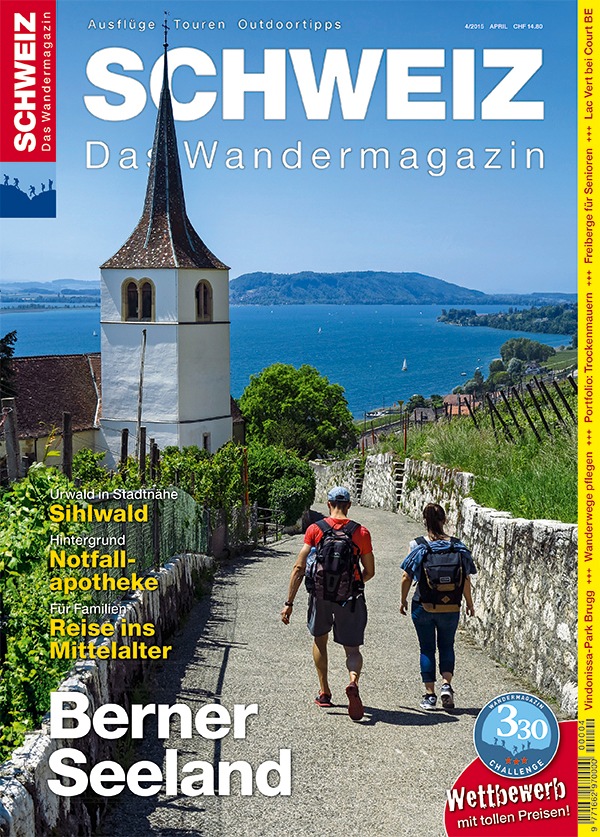 Wandermagazin SCHWEIZ: Vom Schiff auf den Wanderweg