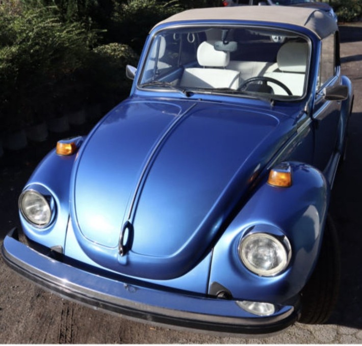 POL-KLE: Kerken - VW Käfer Cabrio mit dem Saisonkennzeichen KK-JG31 gestohlen / Zeugen gesucht