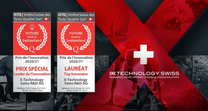 X-Technology R&D Suisse est désigné comme le fabricant suisse de biens de sport le plus innovant