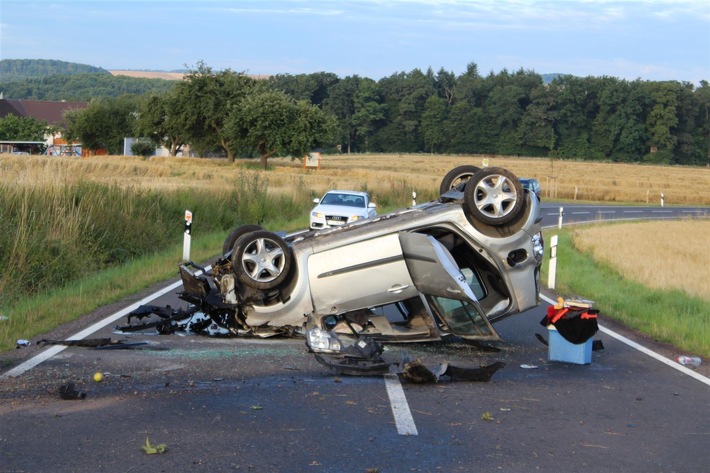 POL-PDMT: Verkehrsunfall mit Personenschaden