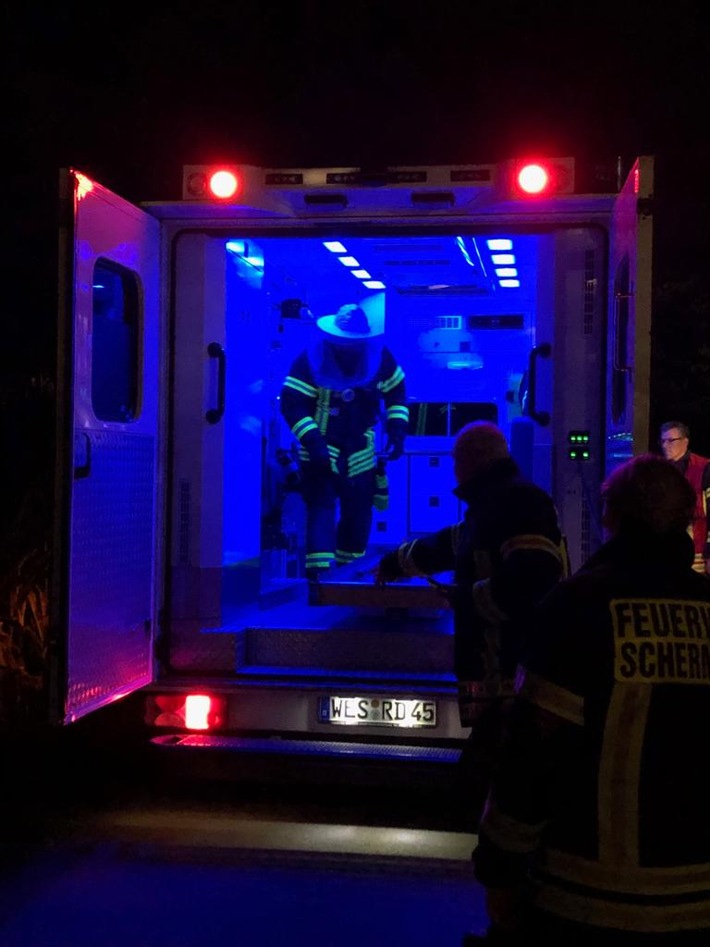 FW-Schermbeck: Hornissen im Rettungswagen lösten Einsatz für die Feuerwehr aus