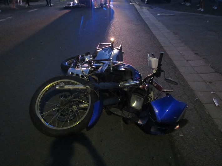 POL-PPMZ: Unfall mit schwerverletztem Motorradfahrer