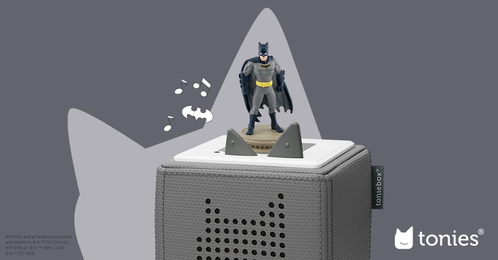 Batman für die Toniebox: tonies kündigt Partnerschaft mit Warner an