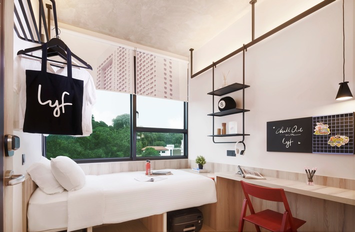 The Ascott Limited eröffnet lyf Funan Singapore, die größte Co-Living-Residenz Südostasiens