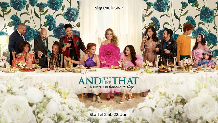 Die Premiere von "And Just Like That...", Staffel zwei, am 22. Juni exklusiv bei Sky