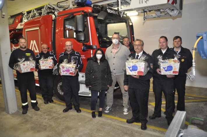 FW-KLE: Ein Dankeschön für die Freiwillige Feuerwehr Bedburg-Hau
