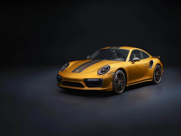 Puissante, sophistiquée et produite en série limitée : la nouvelle 911 Turbo S Exclusive Series