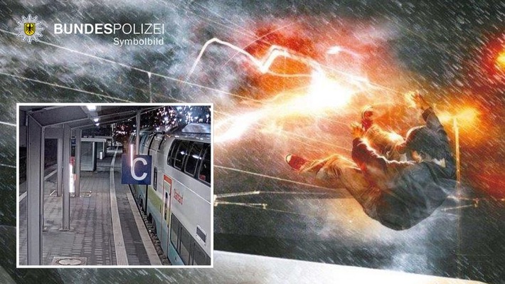 Bundespolizeidirektion München: 23-Jähriger Städtereisender außer Lebensgefahr - Bundespolizei warnt vor Bahnstrom: Nachtrag zum Bahn-Stromunfall im Hauptbahnhof München