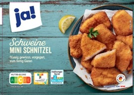 Produktrückruf: ja! Schweine Mini Schnitzel - Allergengefahr