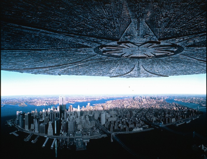 25 Jahre Invasion: Sci-Fi-Klassiker &quot;Independence Day&quot; feiert am 19. September Jubiläum in SAT.1