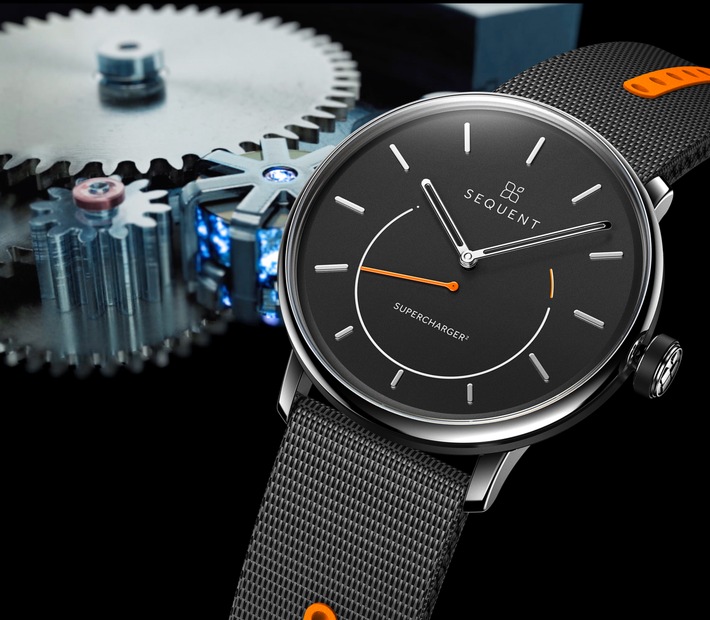 Revolutionary automatic self-charging smart watch: Sequent - SuperCharger²