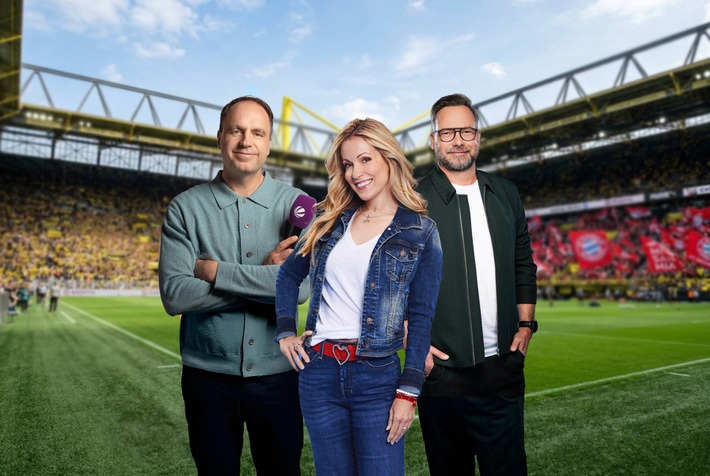 Fußball-Gipfel für alle. SAT.1 zeigt Franz Beckenbauer Supercup Dortmund - Bayern am Samstag live und exklusiv im Free-TV