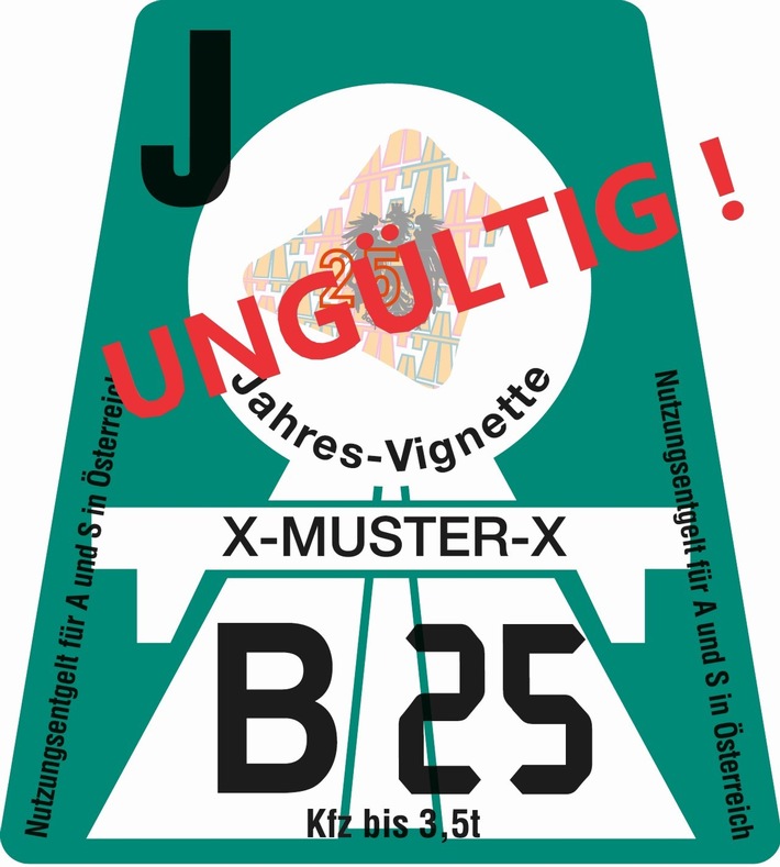Auf Autobahnen in Österreich und der Schweiz: Jahresvignetten 2025 ab Februar nicht mehr gültig