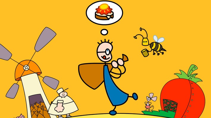 20 Jahre "TOM und das Erdbeermarmeladebrot mit Honig" / KiKA feiert den Geburtstag der Kultfigur mit 20 Folgen und einem besonderen "KiKA-Baumhaus"-Beitrag