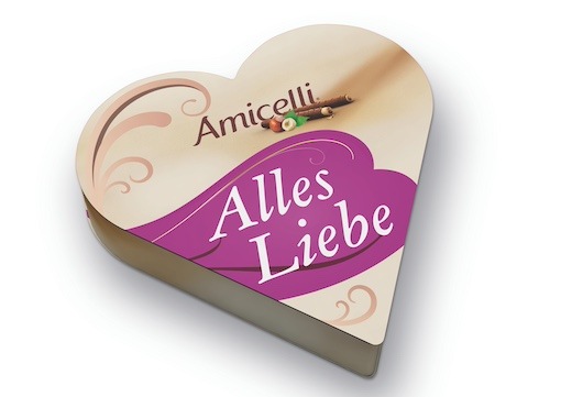 Genuss schenken mit dem neuen Amicelli Herz