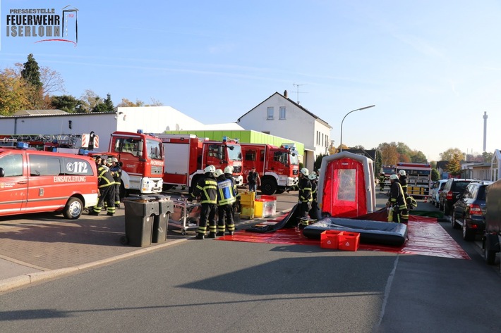 FW-MK: Stechender Geruch in einer Firma ruft Feuerwehr auf den Plan