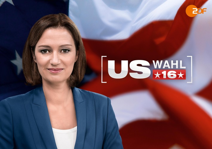 US-Wahl 2016: "Die Nacht der Entscheidung" live im ZDF /"heute-journal" live aus Washington, "ZDF-Mittagsmagazin" live aus Berlin (FOTO)