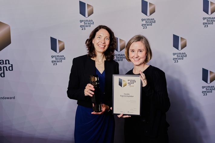 Curalie erhält Gold bei German Brand Award 2023
