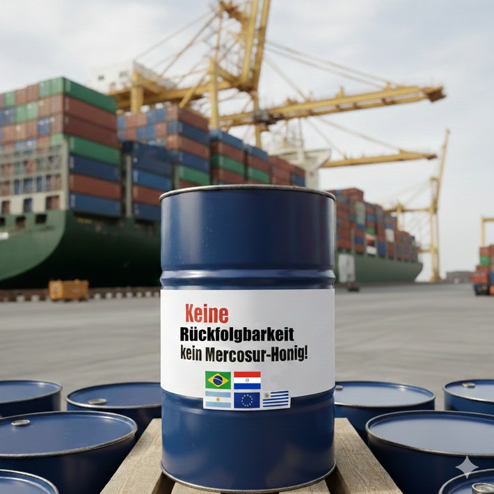 Berufsimker warnen: Mercosur kommt – Rückverfolgbarkeit muss Bedingung sein