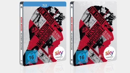 Exklusiv für Sky Kunden: &quot;Mission: Impossible - The Ultimate Collection&quot; als exklusives Steelbook im Blu-Ray- oder DVD-Boxset