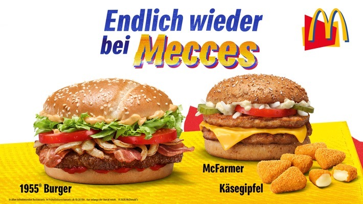 Endlich wieder bei Mecces / Weiterer Text über ots und www.presseportal.de/nr/52942 / Die Verwendung dieses Bildes für redaktionelle Zwecke ist unter Beachtung aller mitgeteilten Nutzungsbedingungen zulässig und dann auch honorarfrei. Veröffentlichung ausschließlich mit Bildrechte-Hinweis.