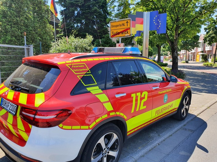 FW Bocholt: Feuerwehr Bocholt im Einsatz in Dinxperlo