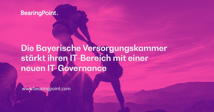BearingPoint Best-Practice-Bericht: Die Bayerische Versorgungskammer stärkt ihren IT-Bereich mit einer neuen IT-Governance