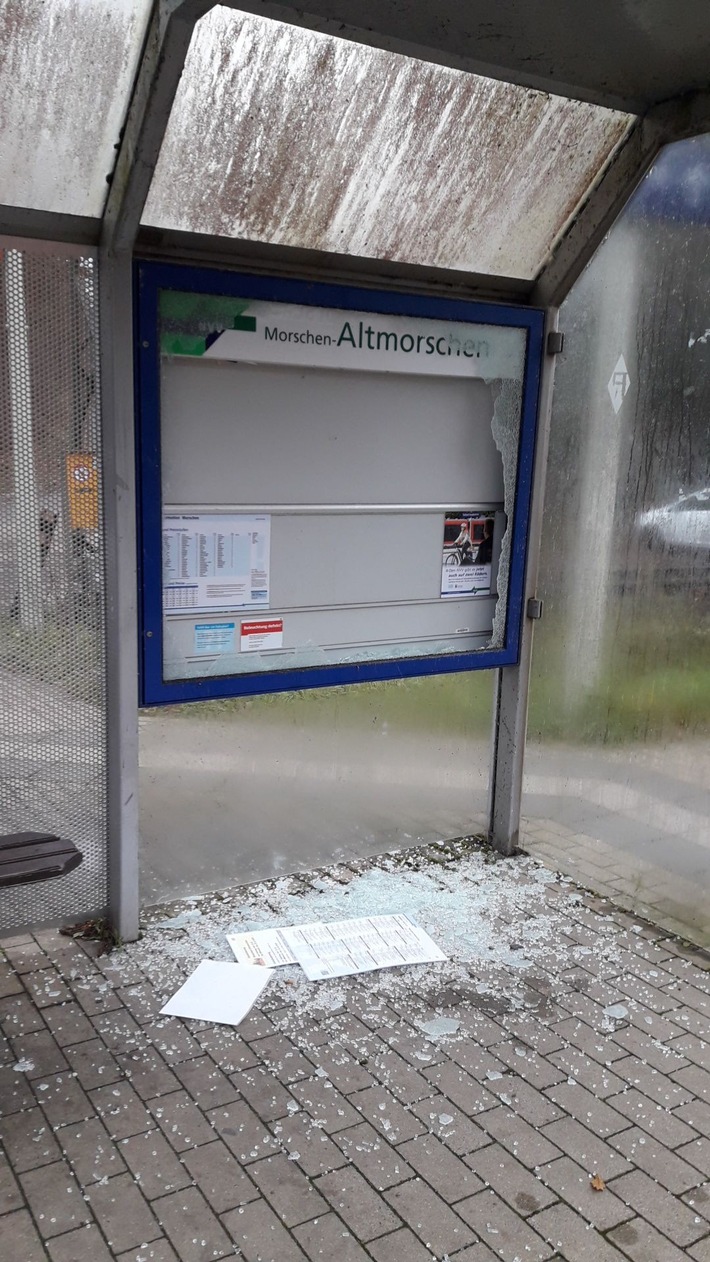 BPOL-KS: Vandalismus an mehreren Bahnhaltepunkten