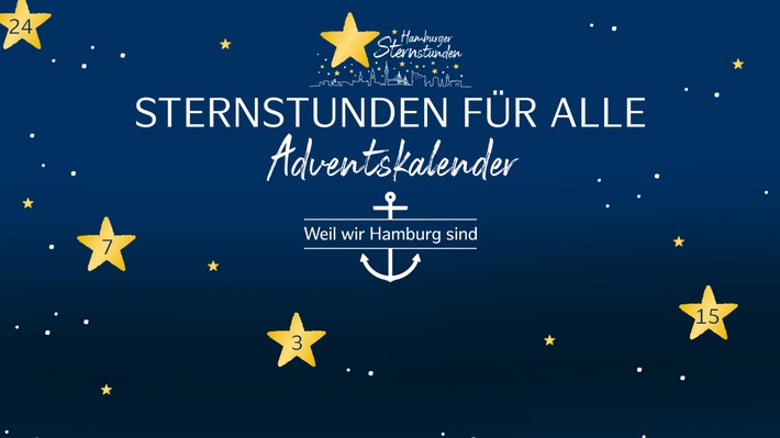 &quot;Sternstunden für Alle&quot;: Hamburgs digitaler Charity-Adventskalender startet