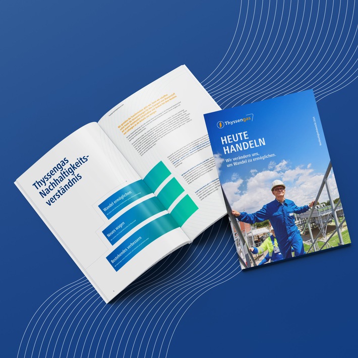 Unter dem Motto "Heute handeln" gibt das Unternehmen Auskunft über die Fortschritte bei Wasserstoff und der systematischen Verankerung von Nachhaltigkeit in die Unternehmensprozesse