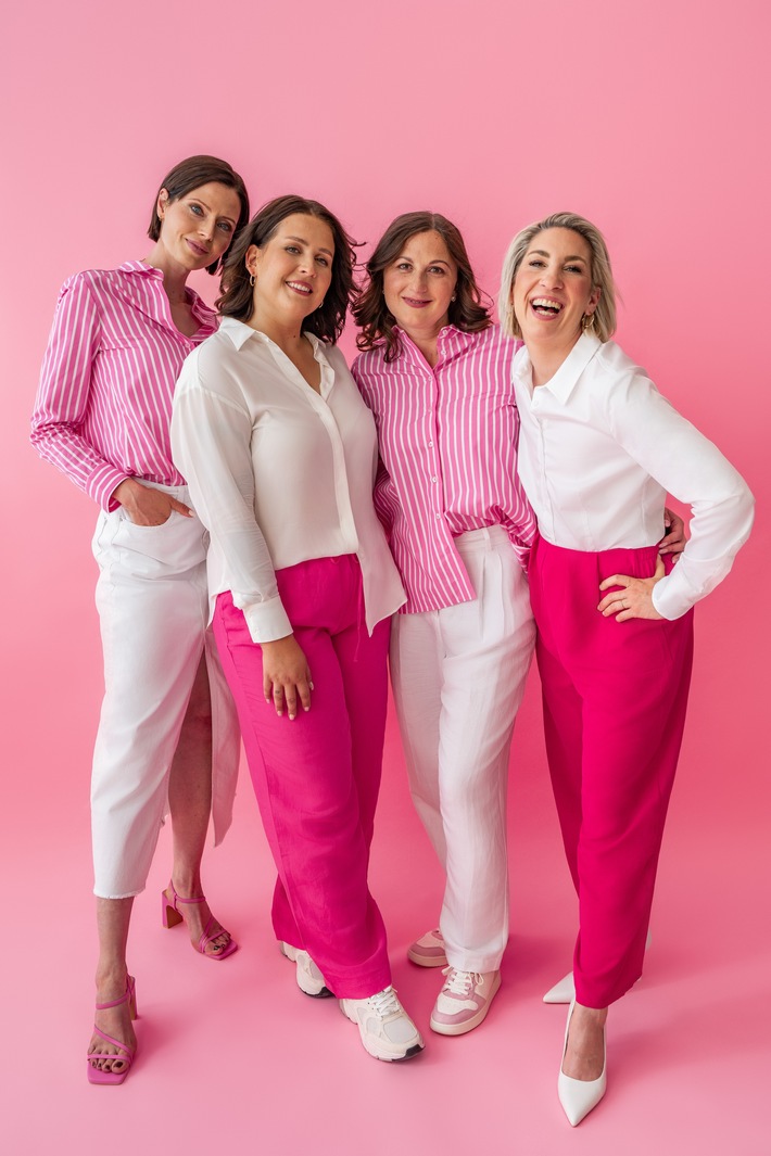 Gemeinsam gegen Brustkrebs: ETERNA stellt PINK RIBBON-Bluse vor / Bereits zum zweiten Mal unterstützt der Passauer Blusenspezialist die Awareness-Kampagne von Pink Ribbon Deutschland