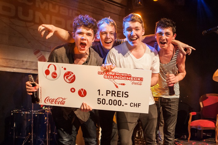 "The Bullet" gewinnt den MyCokeMusic Soundcheck 2013