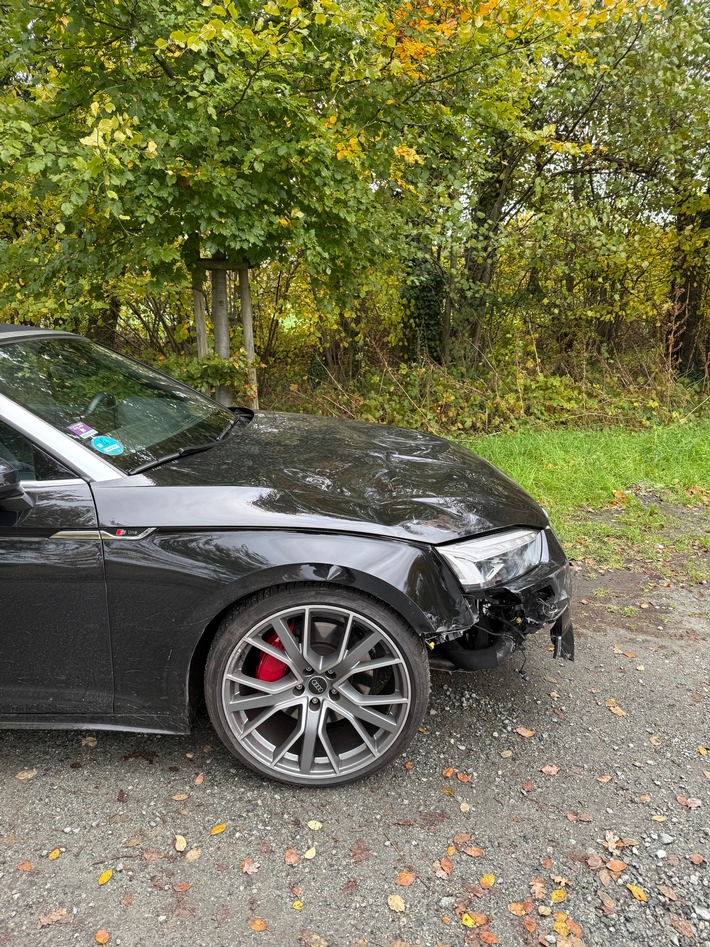 POL-CUX: Verkehrsunfallflucht mit Kokaineinfluss (Foto im Anhang)