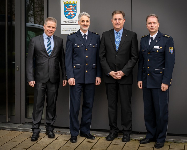 POL-GI: Presseinformation vom 13.03.2020 zur Amtseinführung von Kriminaldirektor Joachim Bernard - Die Polizeidirektion Gießen hat seit dem 01. Februar 2020 einen neuen Leiter!