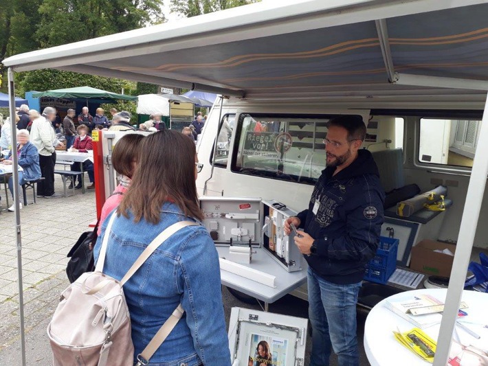 POL-HA: Polizei informierte zum Thema Einbruchsprävention beim Dahler Bauernmarkt