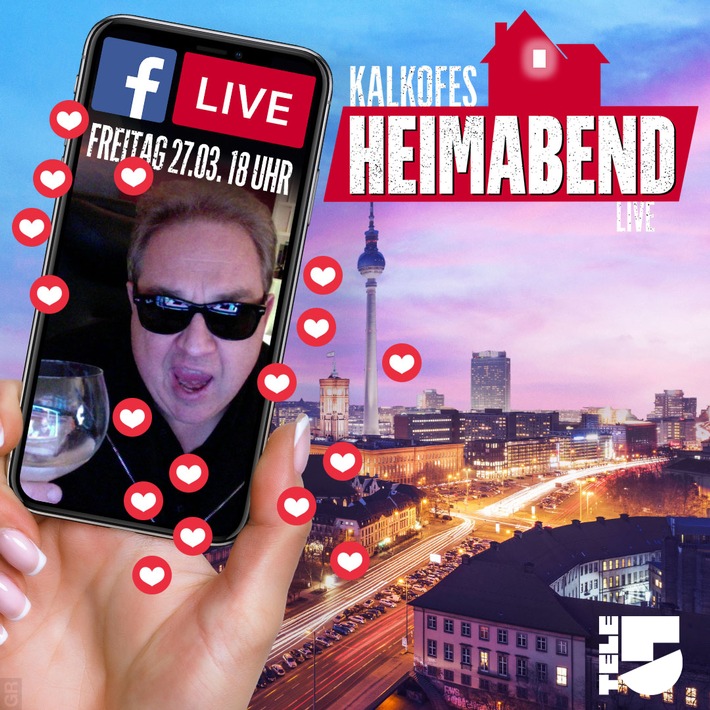 From Kalkofes Homestudio with Love: Oliver Kalkofes Heimabend live auf Facebook