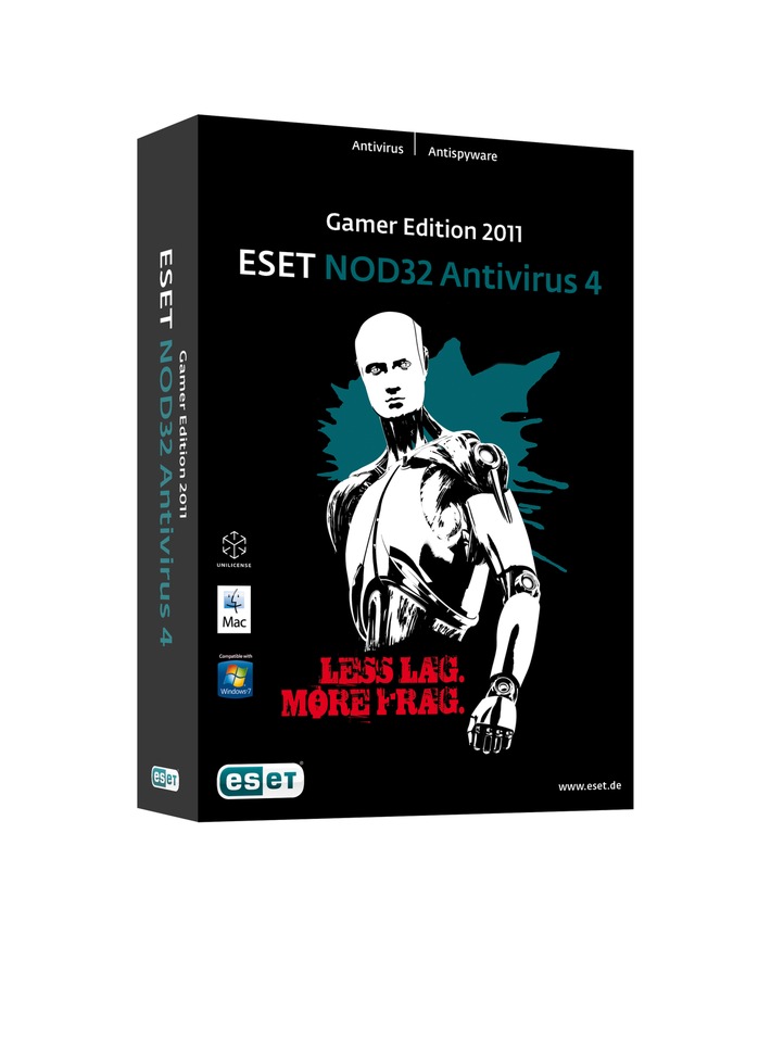 Virenschutz für Online-Gamer jetzt bei SATURN / ESET NOD32 Antivirus 4 Gamer Edition 2011 schützt Windows- und Mac-Rechner (mit Bild)