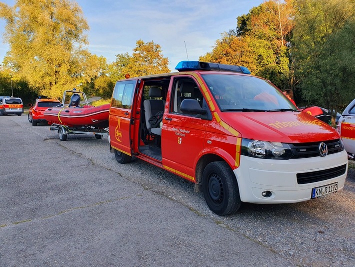 FW-Radolfzell: Wasserrettung Güttinger See