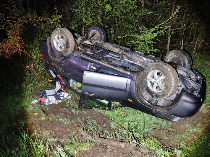 POL-PDNW: Elmstein: Fahrer nach Verkehrsunfall gesucht