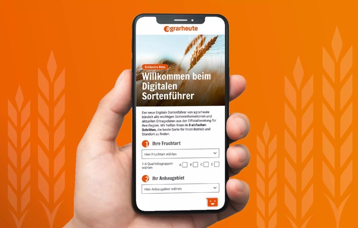 Erster digitaler Sortenführer hilft Landwirten bei der Saatgut-Wahl