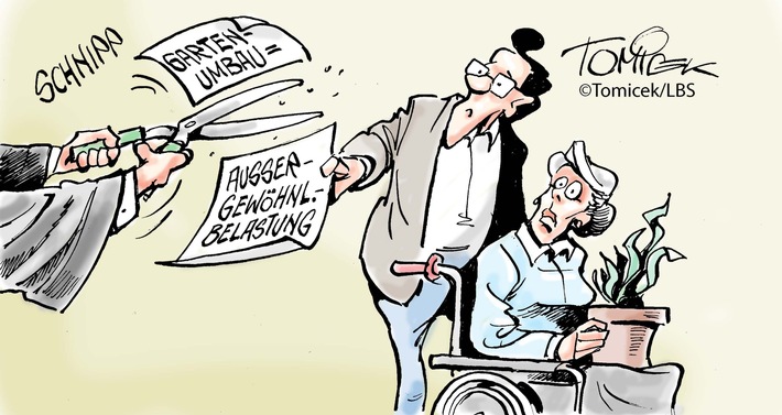 Gartenumbau zählt nicht / Hochbeet für Rollstuhlfahrerin keine außergewöhnliche Belastung