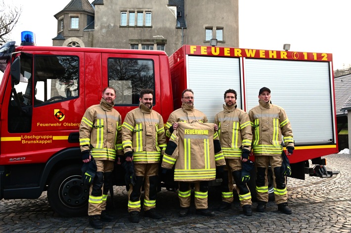 FF Olsberg: Neue Schutzkleidung für die Feuerwehr Olsberg